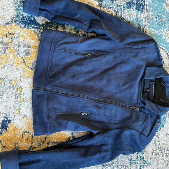 Brand new bcbg suede blazer/jacket - Picture 2 of 3